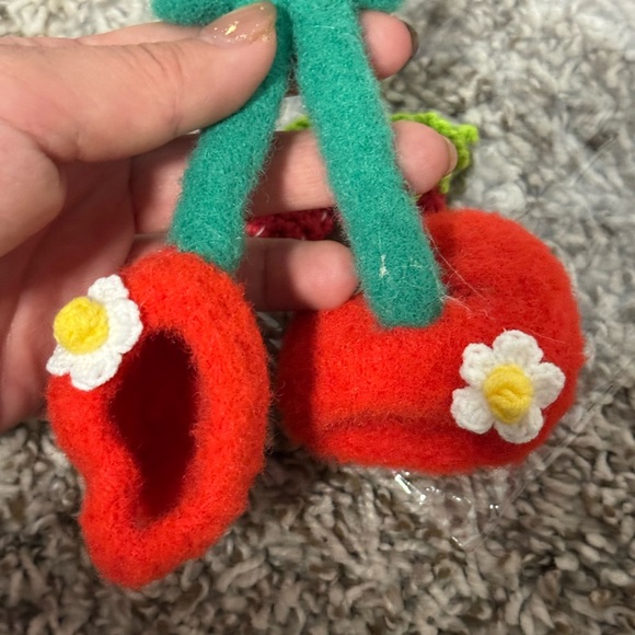 Cute Cherry Outfit for Labubu Popmart Pin for Love Series(Outfit Only) - Picture 4 of 4